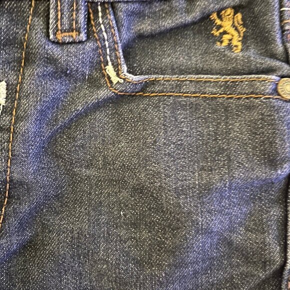 English Laundry Straight Leg, Embroidered Flap Pocket Girls Jeans Size 6 - Picture 8 of 9